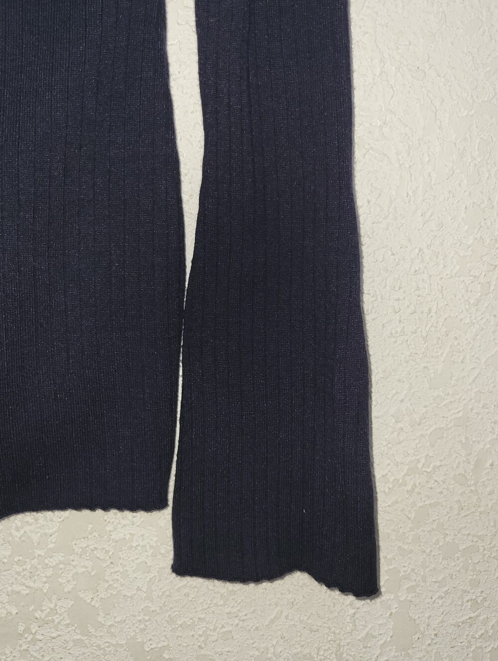 Commense Navy Ribbed Cardigan with Gold Buttons - Picture 9 of 10